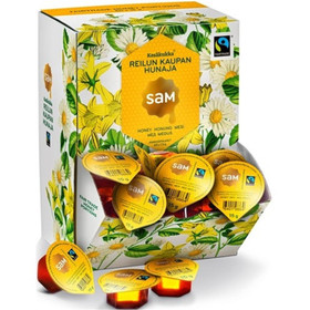 Hunaja Sam Reilu kauppa annospikari 15 g  60 kpl 