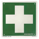 Opastekilpi risti kaksipuolinen