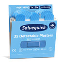 Muovilaastari Salvequick sininen   6x35 kpl 