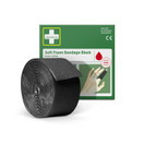 Laastari Cederroth soft musta 6 cm x 4,5m 