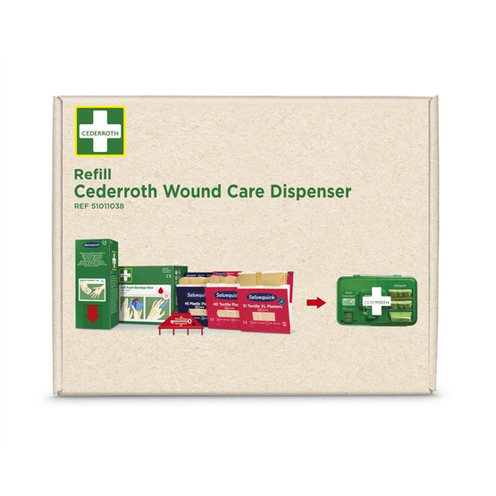 Täydennyspakkaus haavanhoitoautomaatille
