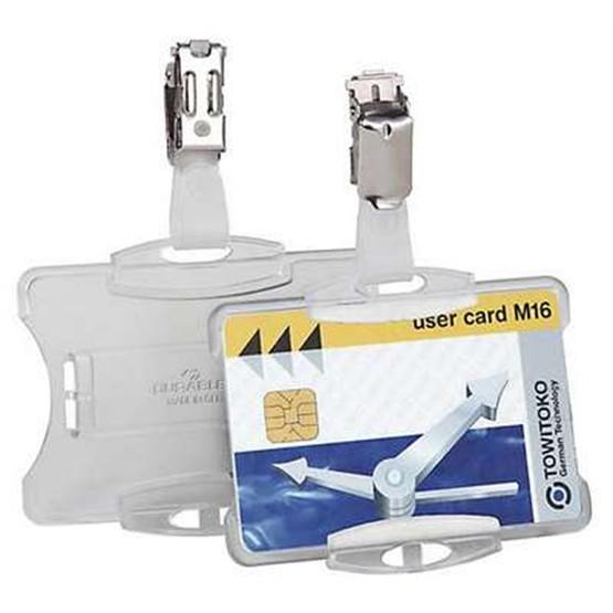 Kulkukorttikotelo Durable 8118 54x85mm / 25 kpl