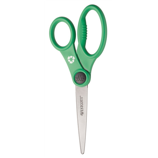 Sakset Westcott Kleenearth 21 cm kierrätysmateriaalista vihreät