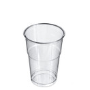 Muovipikari PET kirkas 250 ml   50 kpl/pkt
