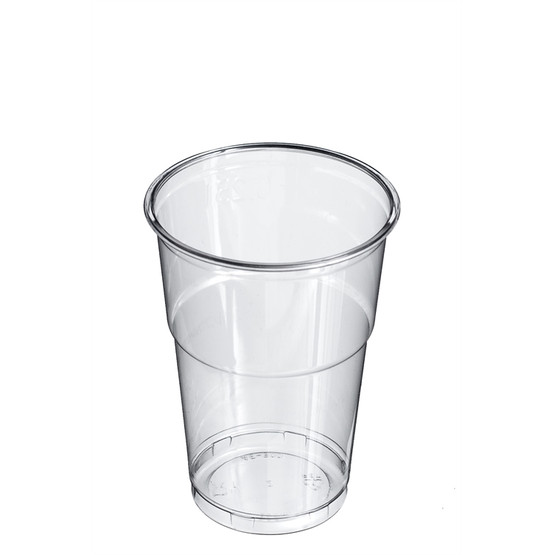 Muovipikari PET kirkas 250 ml   50 kpl/pkt