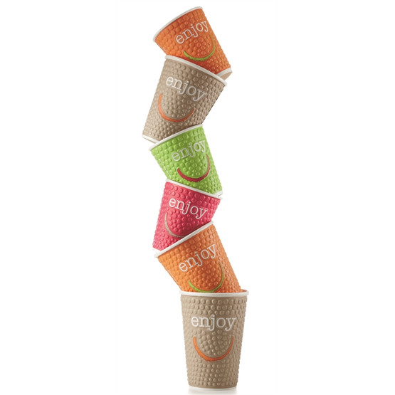 Kuumajuomakuppi Enjoy 250 ml  37 kpl/pkt