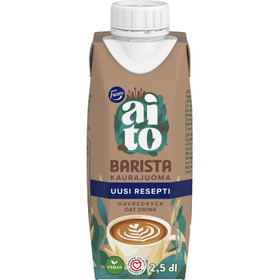 Kaurajuoma Fazer Aito Barista 250ML  12 kpl/pkt