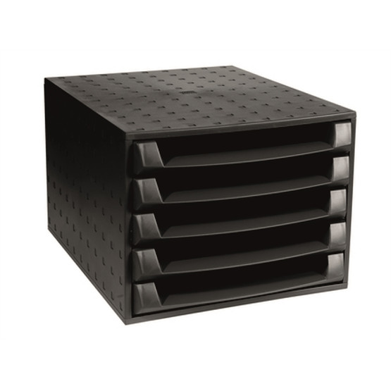 Laatikosto Box 5-os Ecoblack musta