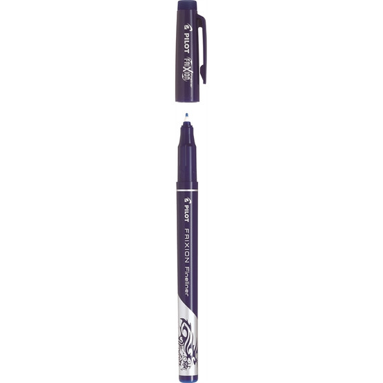 Kuitukärkikynä Pilot Frixion Fineliner F sininen  12 kpl/pkt