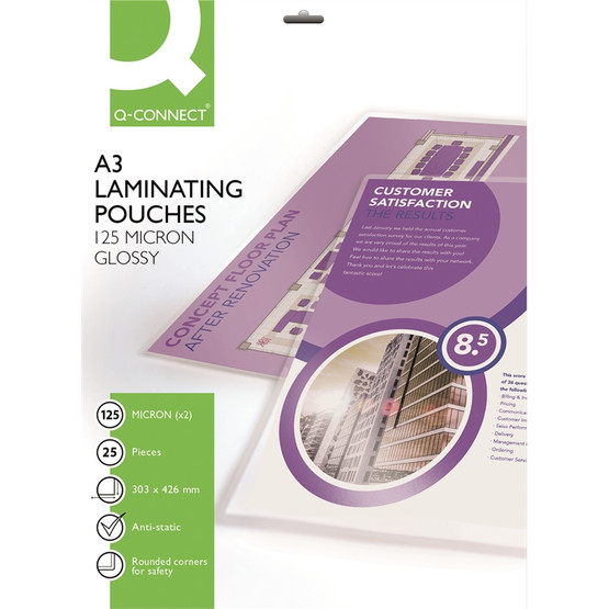 Laminointitasku A3 125mic / 25 