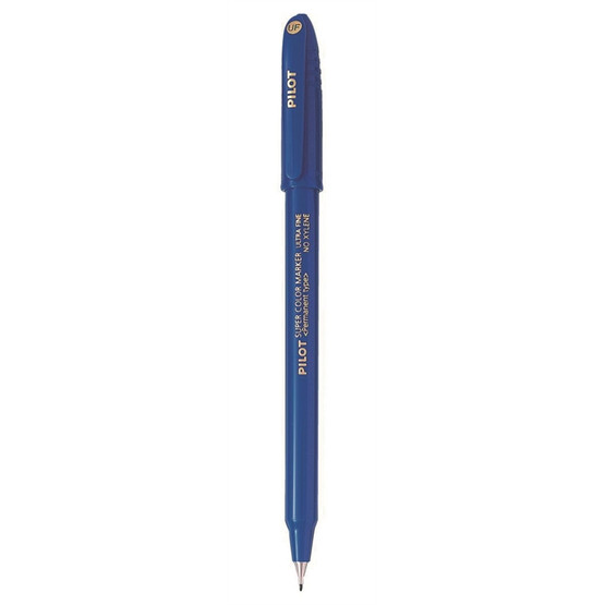 Kuitukärkikynä Pilot Super Color ultra fine sininen 12 kpl/pkt