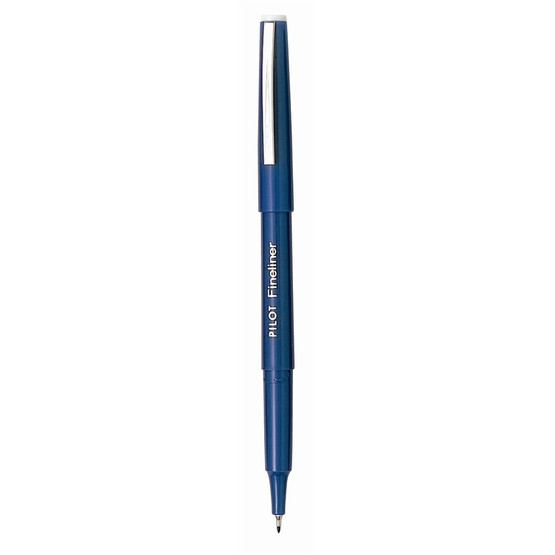 Kuitukärkikynä Pilot Fineliner sininen  12 kpl/pkt