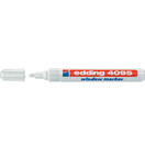 Chalk marker / window marker Edding 4095 2-3mm valkoinen 10 kpl/pkt