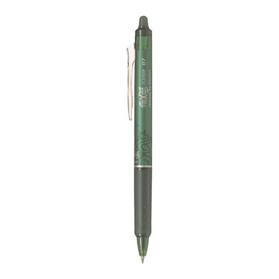 Kuulakärkikynä Pilot FriXion Clicker 0,7 mm vihreä  12 kpl/pkt