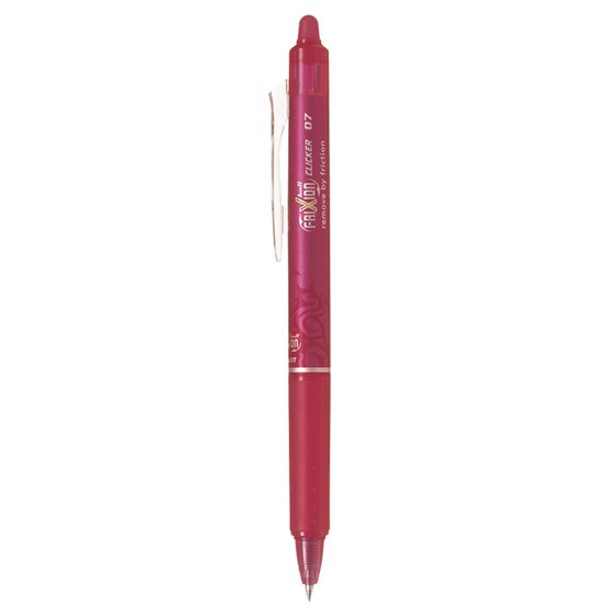 Kuulakärkikynä Pilot FriXion Clicker 0,7 mm pinkki  12 kpl/pkt