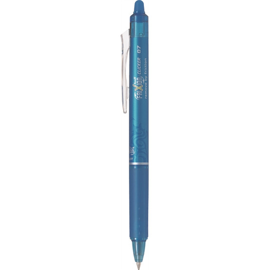 Kuulakärkikynä Pilot FriXion Clicker 0,7 mm vaaleansininen  12 kpl/pkt