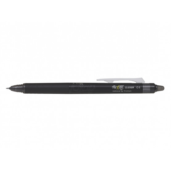 Kuulakynä Pilot Frixion Point Clicker 0,5 mm musta  12 kpl/pkt