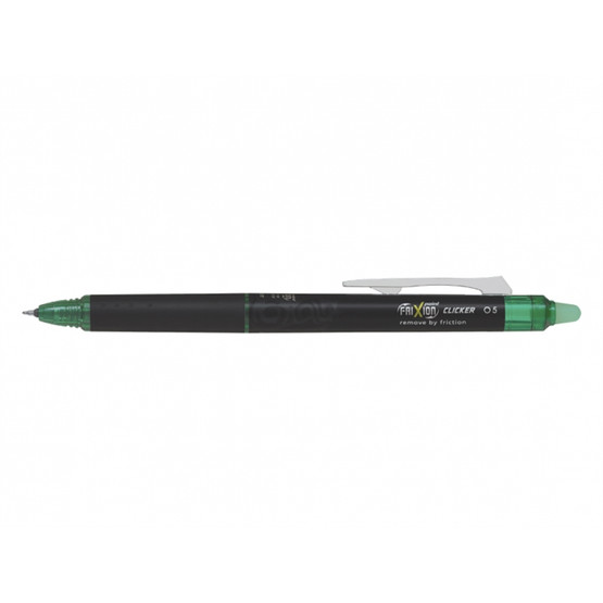 Kuulakynä Pilot Frixion Point Clicker 0,5 mm vihreä  12 kpl/pkt