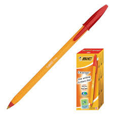Kuulakärkikynä Bic Orange Fine punainen arkistokelpoinen  20 kpl/pkt