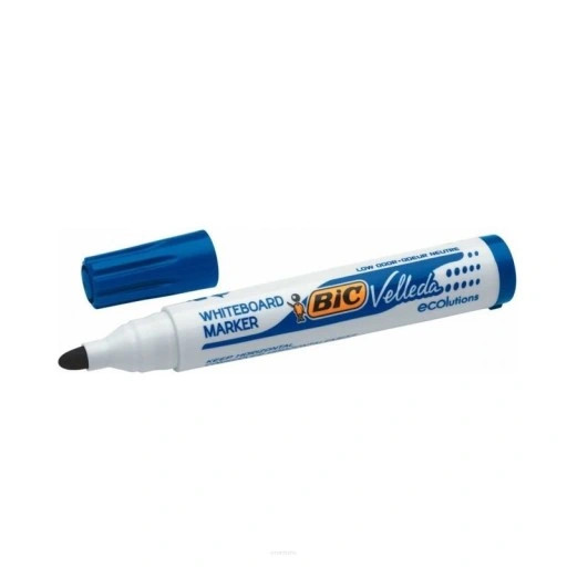 Valkotaulukynä Bic Velleda 1701 sininen  12 kpl/pkt