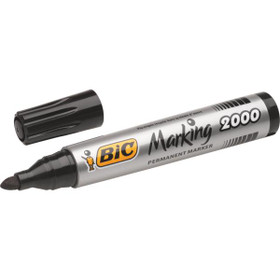 Huopakynä Bic Marking 2000 musta  12 kpl/pkt