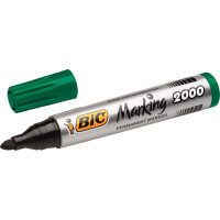 Huopakynä Bic Marking 2000 vihreä  12 kpl/pkt