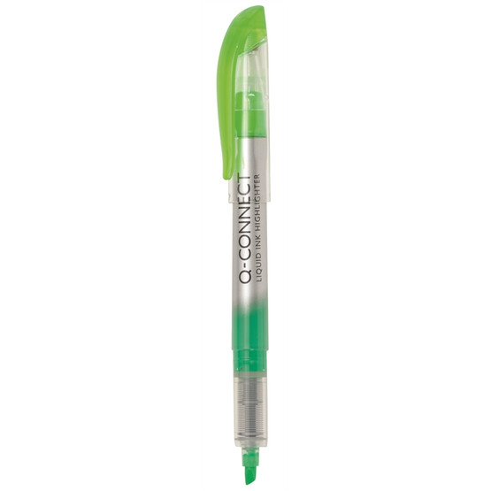 Korostuskynä Connect Liquid 1-4 mm vihreä  12 kpl/pkt