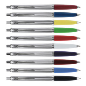 Kuulakärkikynä Ballograf Epoca Chrome  arkistokelpoinen  12 kpl/pkt