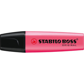 Korostuskynä Stabilo Boss Original pinkki  10 kpl/pkt