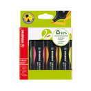 Korostuskynä Stabilo Green Boss värilajitelma 4 väriä