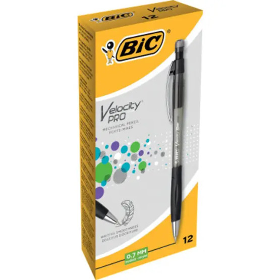 Lyijytäytekynä Bic Velocity Pro 0,7 mm   12 kpl/pkt