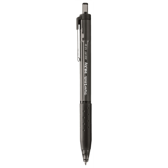Kuulakärkikynä Paper Mate Inkjoy 300RT musta  12 kpl/pkt