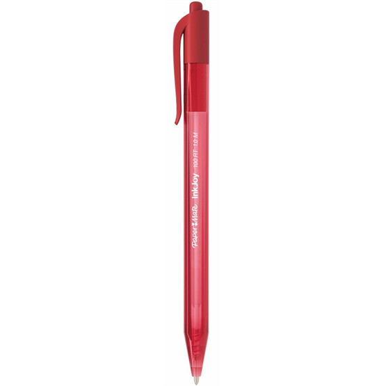 Kuulakärkikynä Paper Mate Inkjoy 100RT punainen  20 kpl/pkt