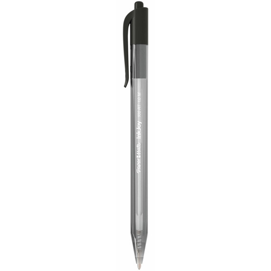 Kuulakärkikynä Paper Mate Inkjoy 100RT musta  100 kpl/pkt