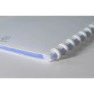 T-lovikansio / Repäisykansio 30-taskua PP valkoinen 5 kpl/pkt