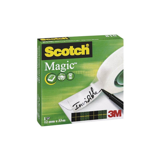 Asiakirjateippi Scotch Magic 810 12mmx33m  12 rll/pkt
