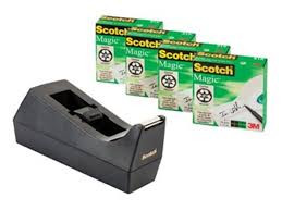 Scotch C38 teippiteline ja 4 rullaa teippiä