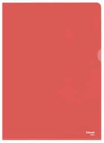 Muovitasku 54834 A4 105mic appelsiinipinta punainen  100 kpl