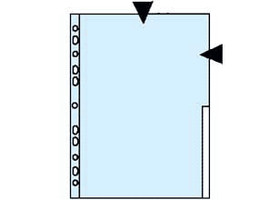 Signaalitasku Plus 55360 A4 100 kirkas / valkoinen  100 kpl/ltk