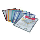 Selailutelineen tasku Durable 5606 keltainen  5 kpl/pkt