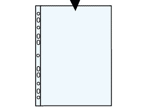 Kansiotasku 56066 A4 55mic kirkas  100 kpl/ltk