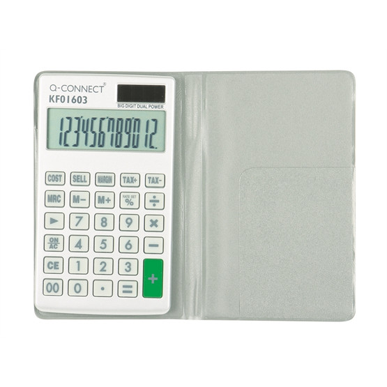 Nelilaskin Connect 10-nro lompakko  - taskulaskin