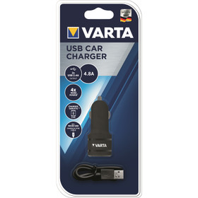 Autolaturi Varta 2 x USB 3,4A 