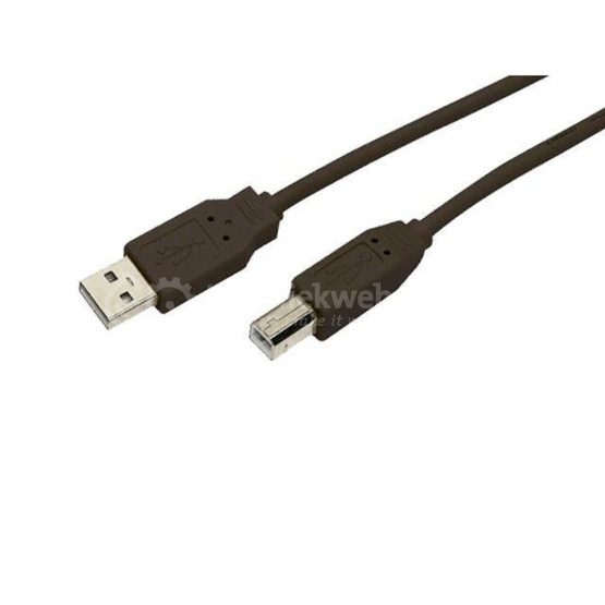 Tulostinkaapeli 3m USB 2.0 musta 