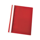 Tarjouskansio A4 PP peitelistalla punainen  25 kpl/pkt      