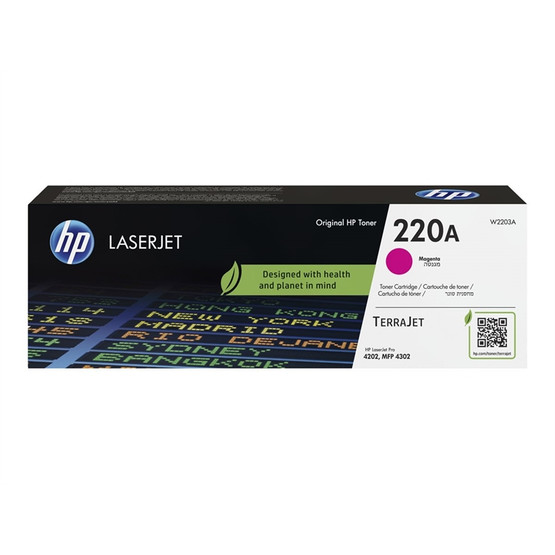 Laserväri HP 220A - HP W2203A magenta