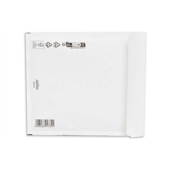 Kuplapussi W5 22x26cm sisämitta valkoinen  100 kpl/ltk