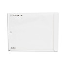 Kuplapussi W9 30x44cm sisämitta valkoinen  50 kpl/ltk