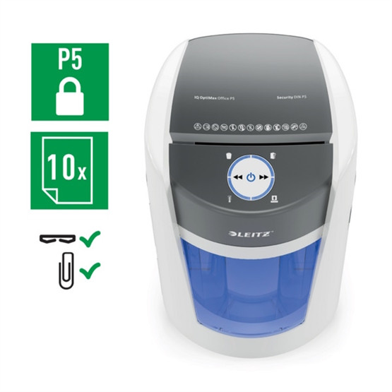 Paperintuhooja Leitz IQ OptiMax turvaluokka P5