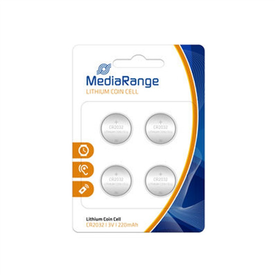 Litiumparisto Mediarange CR2032  4 kpl/pkt